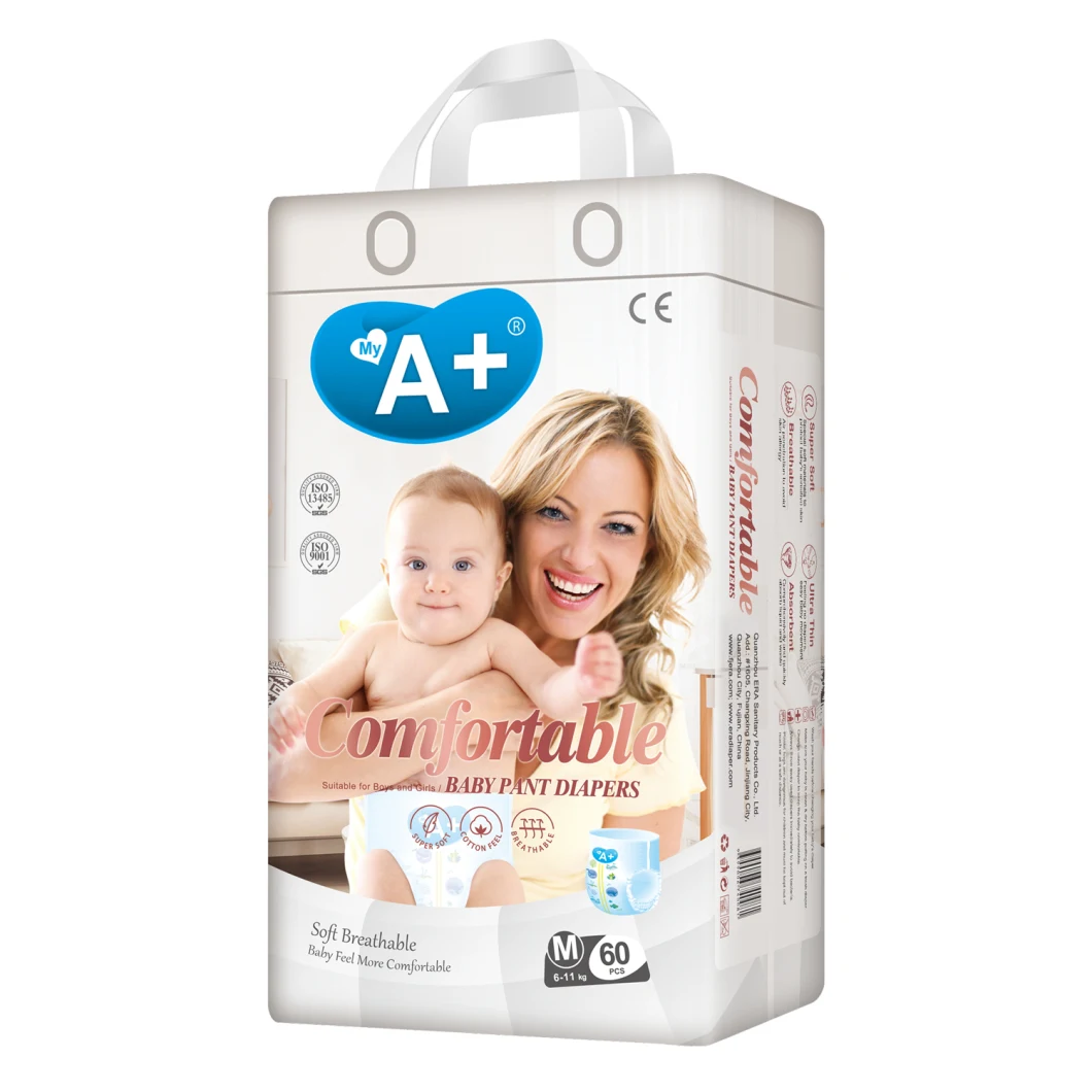 Good Absorption, High Quality, Comfortable and Practical Baby Adult Pull-up Diapers