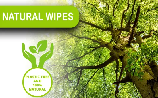 Biokleen OEM ODM Hersteller Musteranpassung 80 Stück Umweltfreundliche, biologisch abbaubare Bambustücher, Reinigung empfindlicher Haut, 100 % natürliche Baby-Feuchttücher