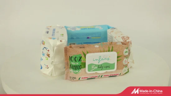 Biokleen OEM ODM Hersteller Musteranpassung Biologisch abbaubare Bambustücher Natürliche organische Baby-Reinigungstücher Öko-Duftwasser-Feuchttücher Babytücher