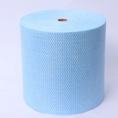 Spunlace-Reinigungstücher aus Holzzellstoff und Polyestervlies für den industriellen und gewerblichen Einsatz